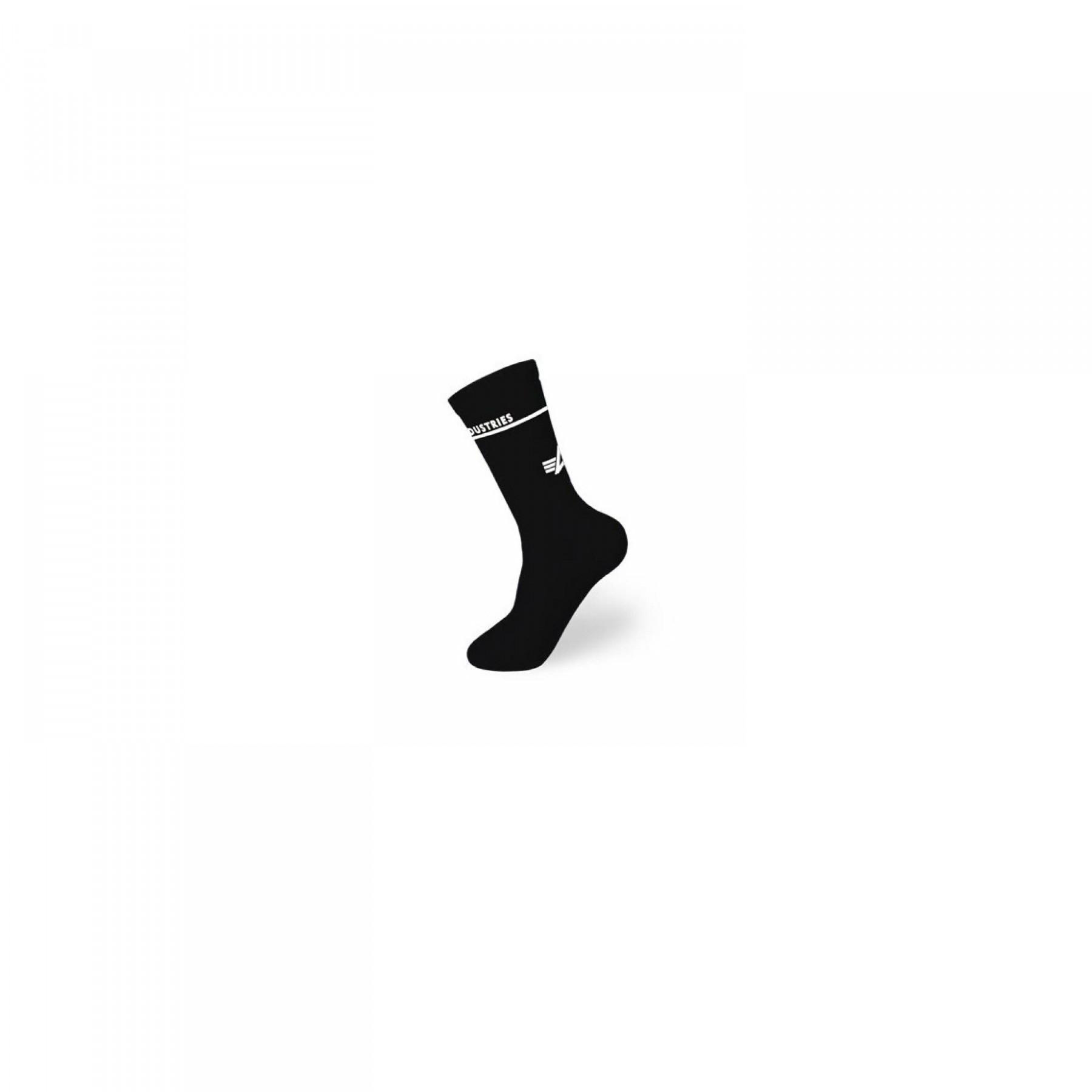 Satz von 3 Paar Socken Alpha Industries Basic Stripe