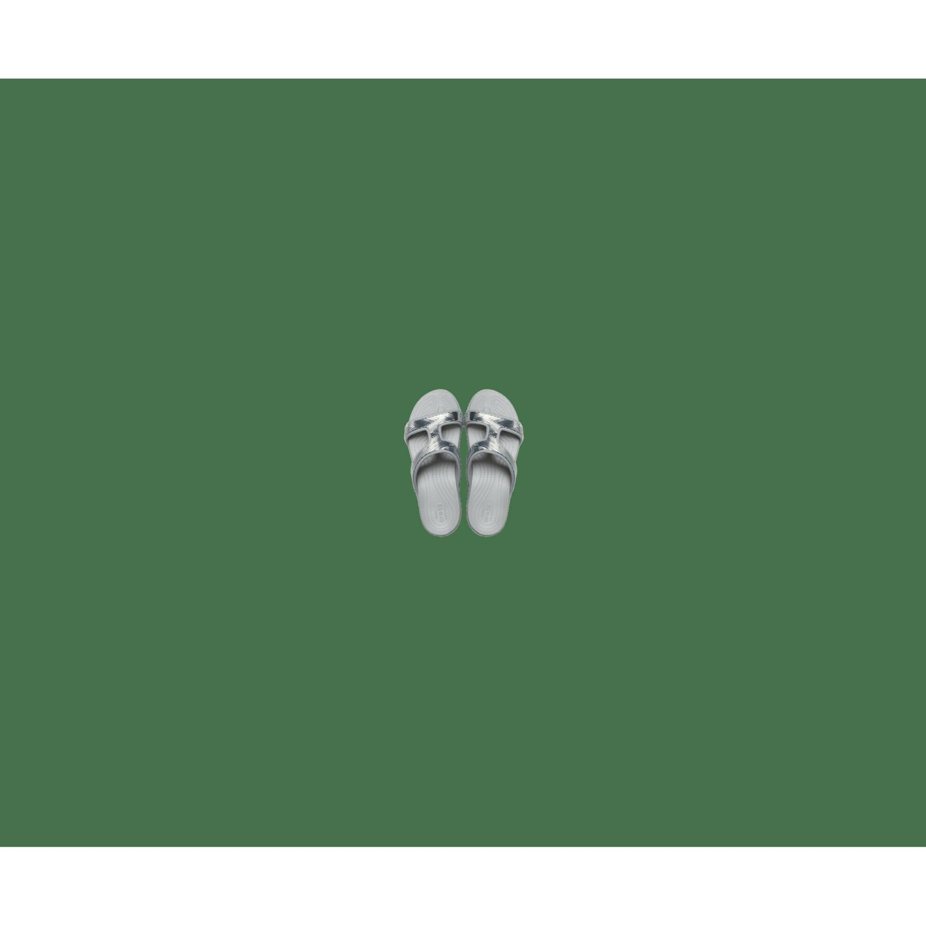 Damen-Sandalen Crocs Monterey Metallic SOW dg