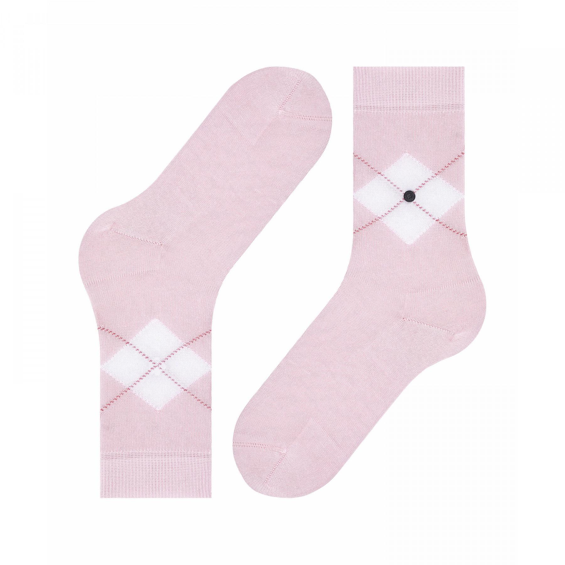Socken für Frauen Burlington Black Argyle