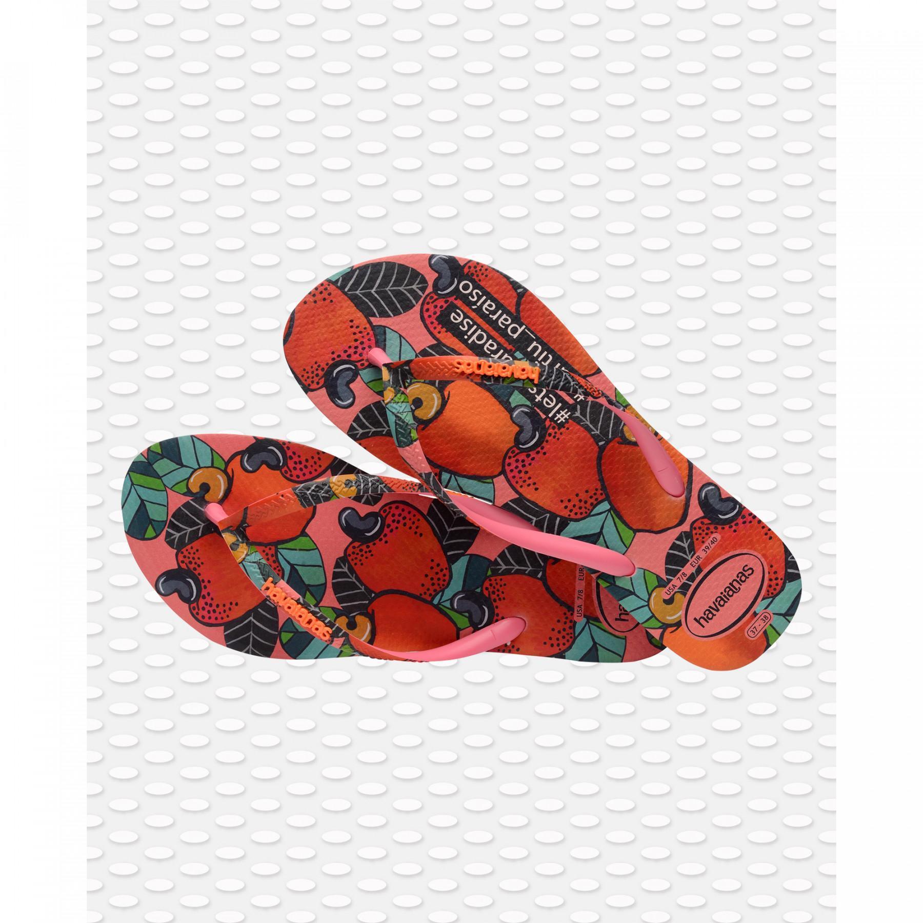 Damen-Flip-Flops Havaianas Slim Summer