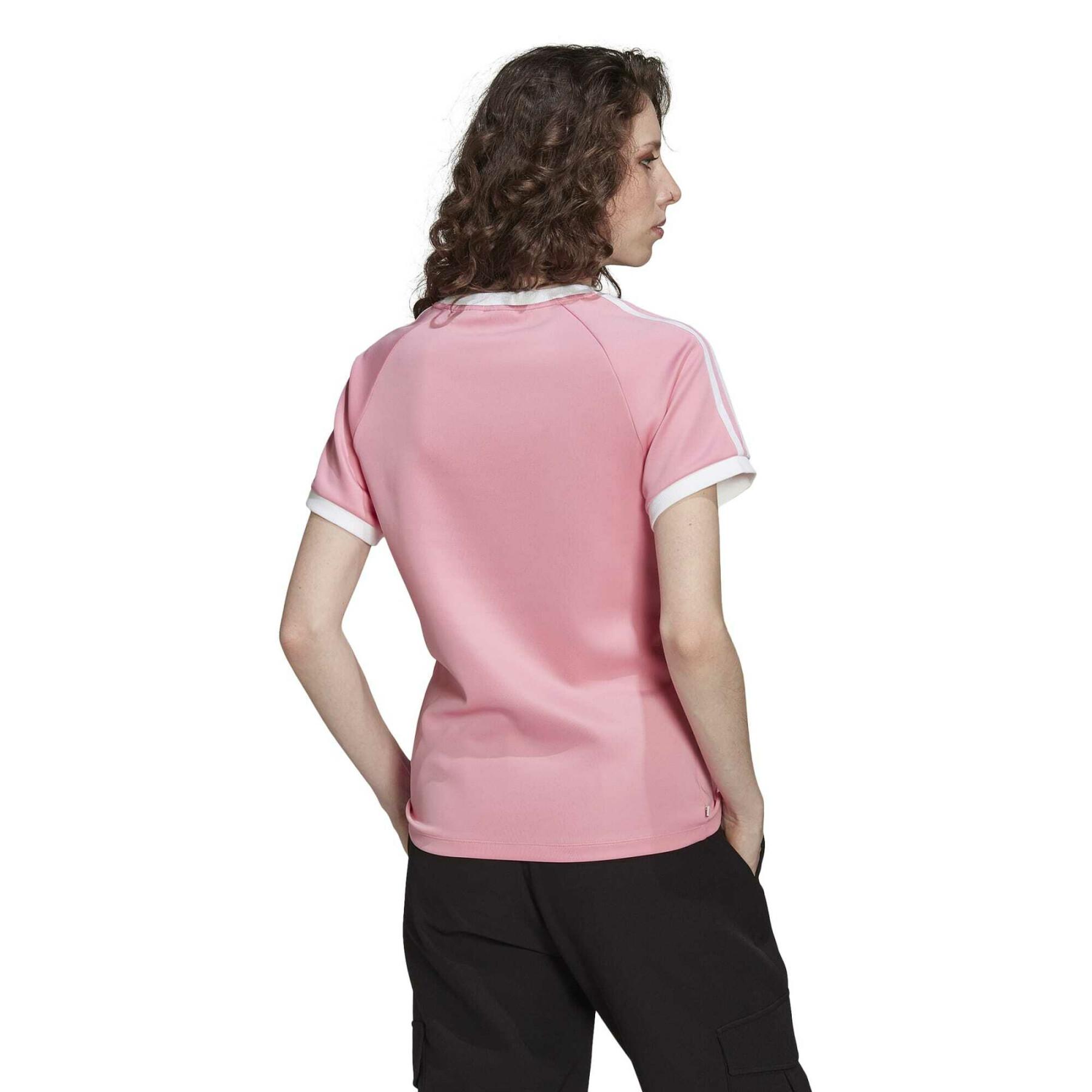 Eng anliegendes T-Shirt mit 3 Streifen, Damen adidas Originals Adicolor Classics