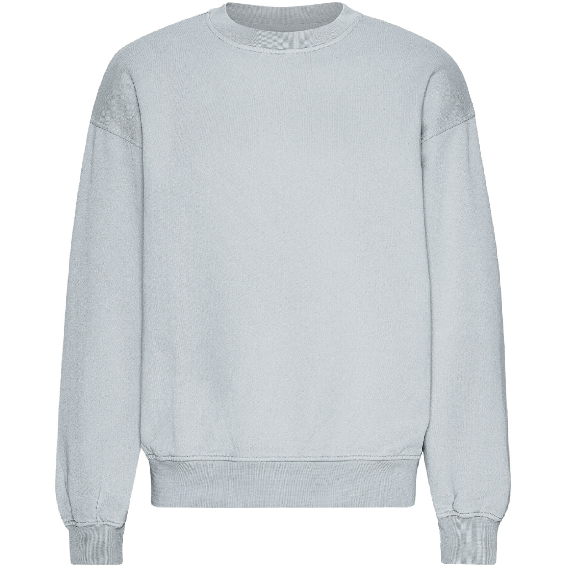 Sweatshirt mit Rundhalsausschnitt in Oversize-Optik Colorful Standard Organic Cloudy Grey