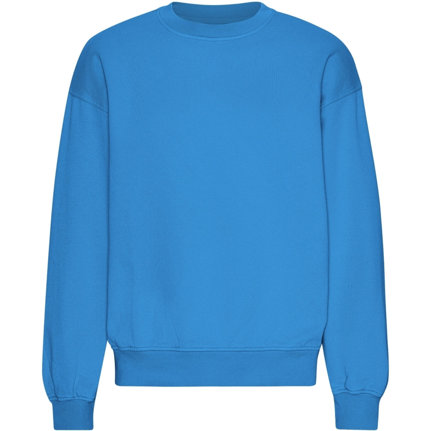 Sweatshirt mit Rundhalsausschnitt in Oversize-Optik Colorful Standard Organic Pacific Blue
