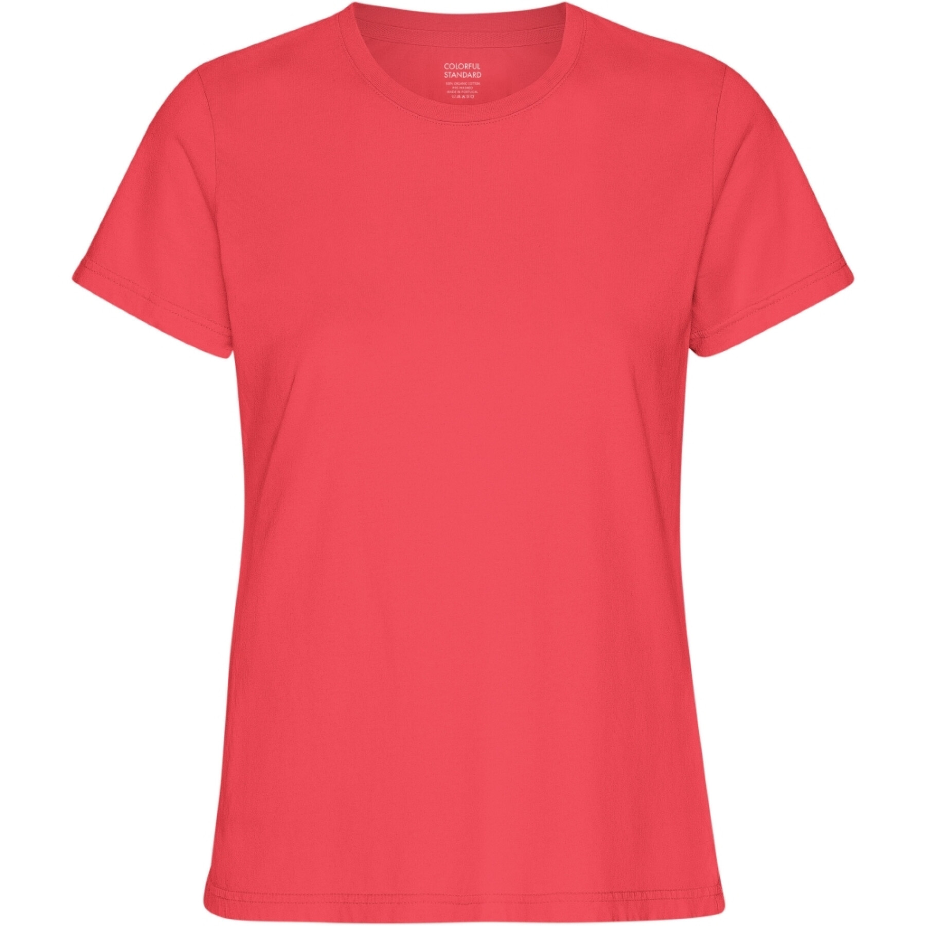 T-Shirt Colorful Standard Light Organic Red Tangerine
