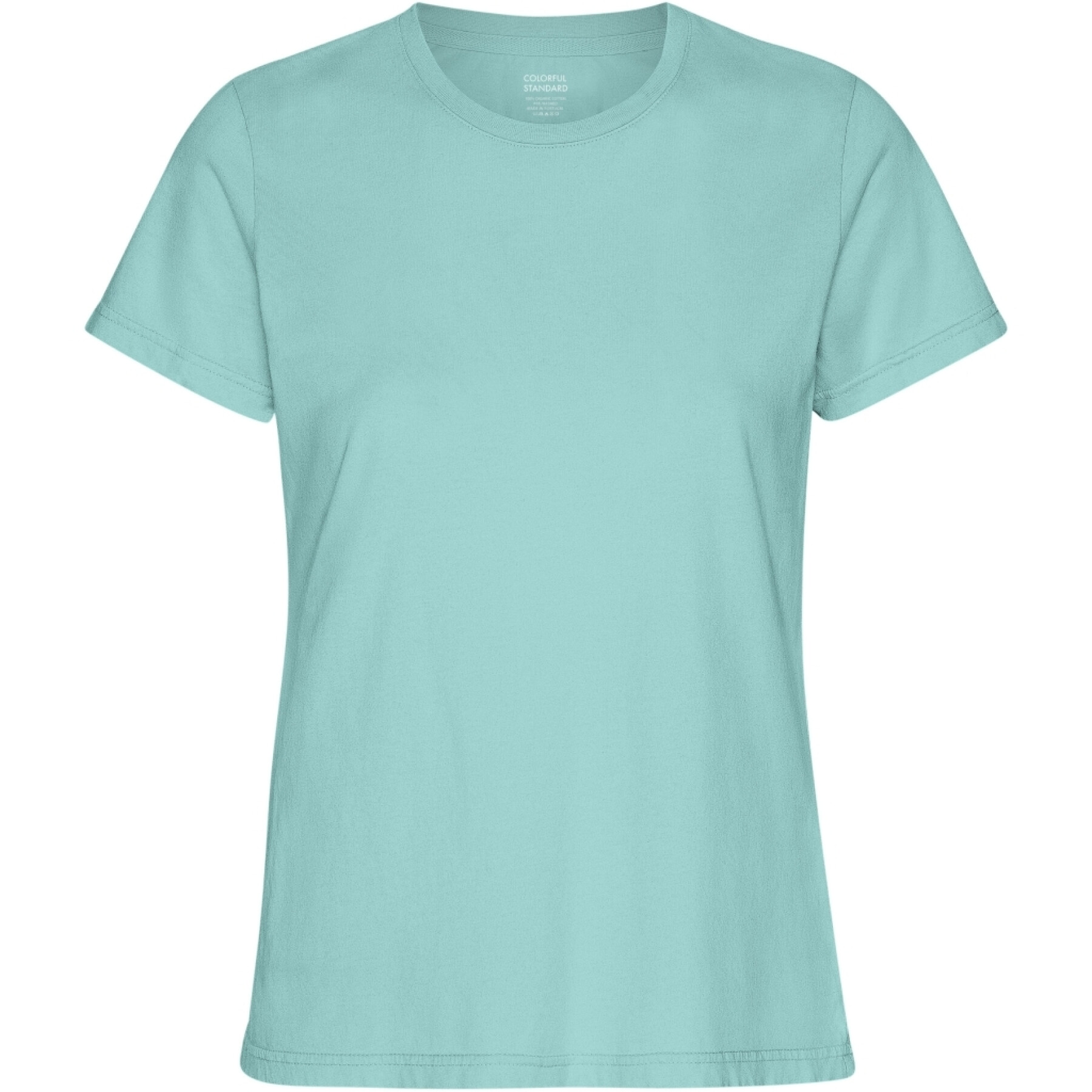 T-Shirt Colorful Standard Light Organic Teal Blue