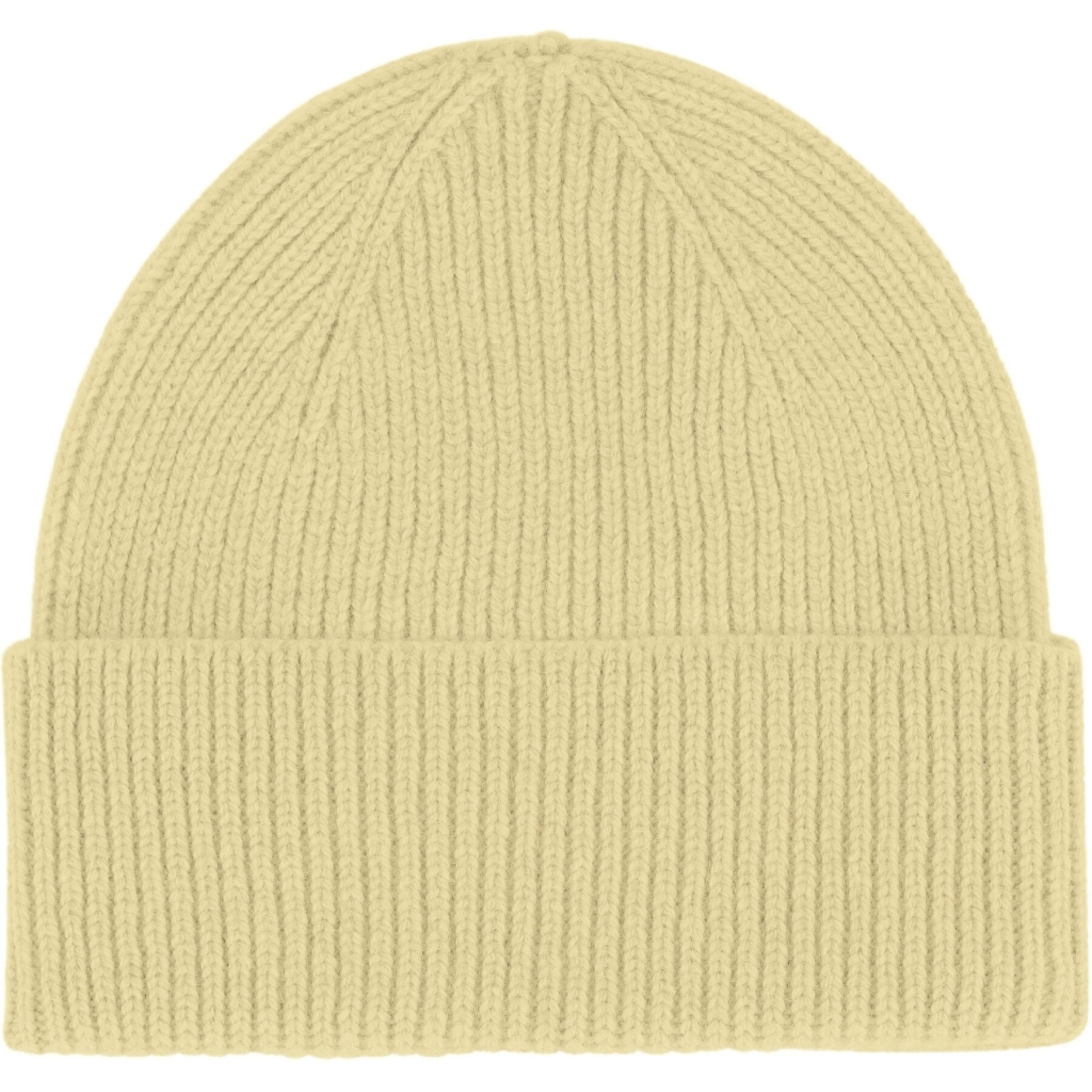 Mütze mit einfacher Falte Colorful Standard Soft Yellow