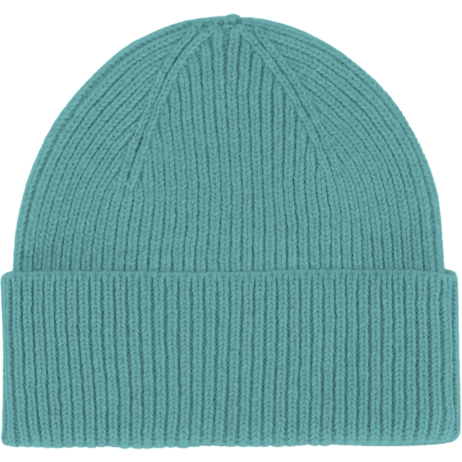 Mütze mit einfacher Falte Colorful Standard Teal Blue
