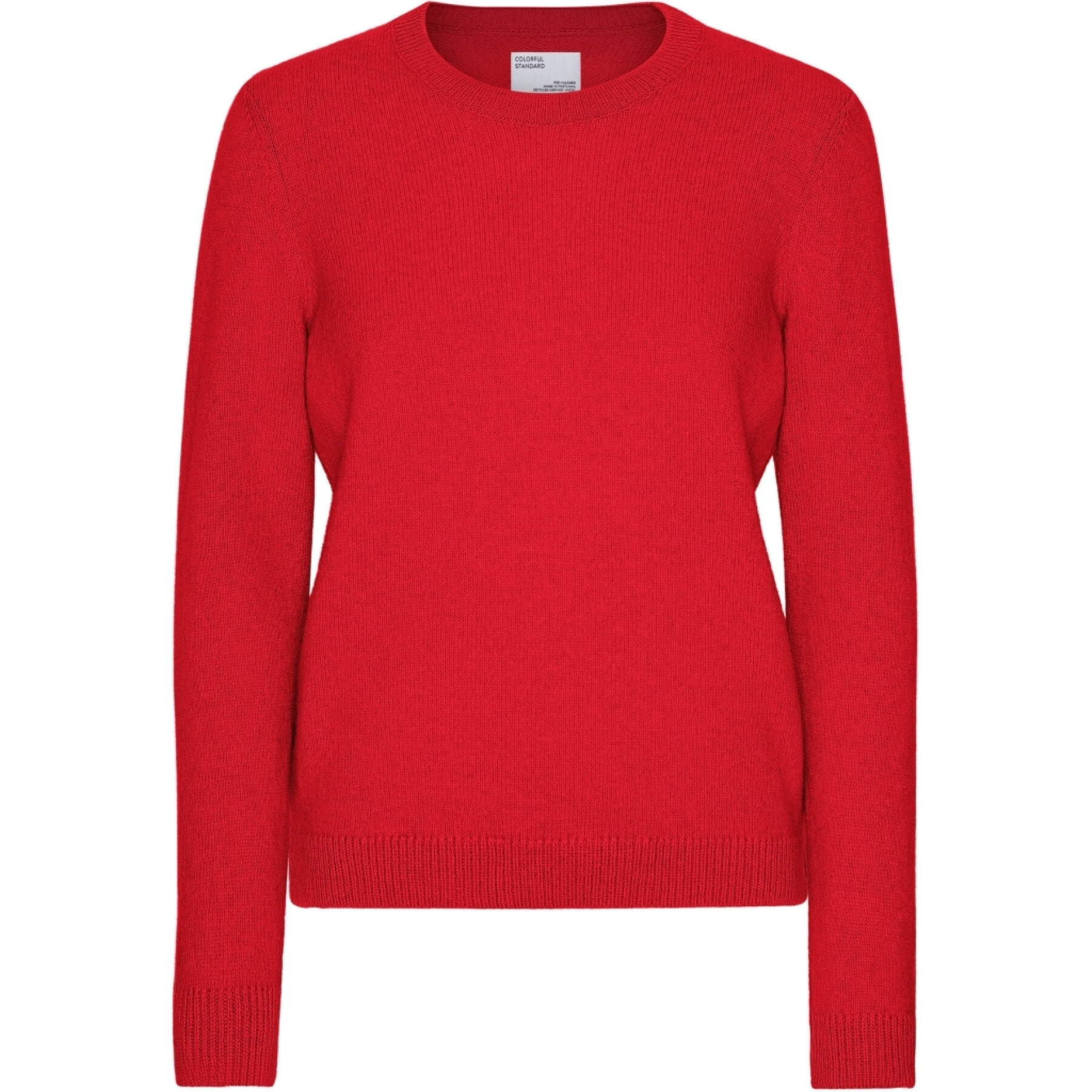 Pullover Frau Colorful Standard Classic Scarlet Red