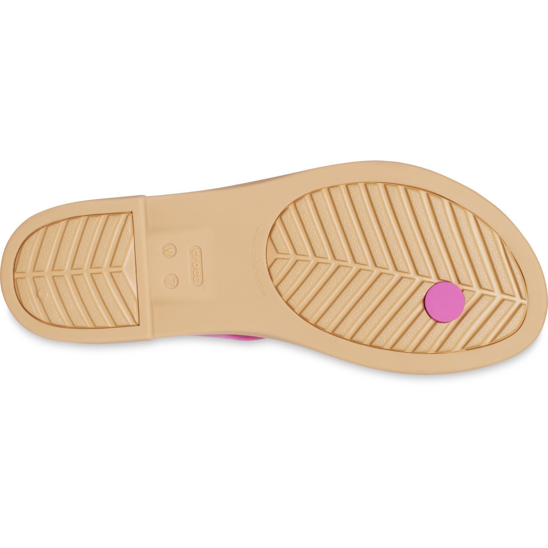 Sandalen für Frauen Crocs tulum toe post