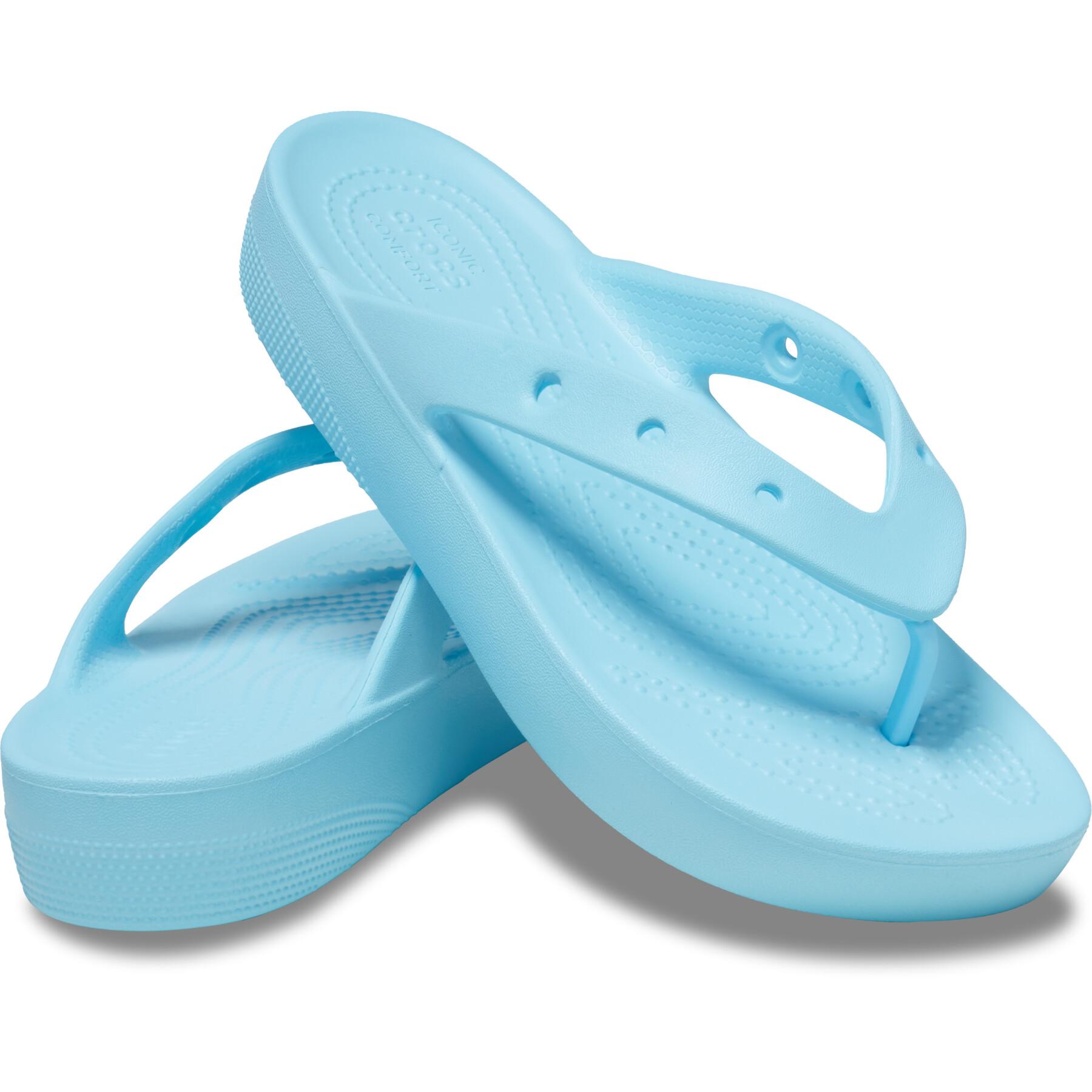 Flip-Flops für Damen Crocs Classic Platform
