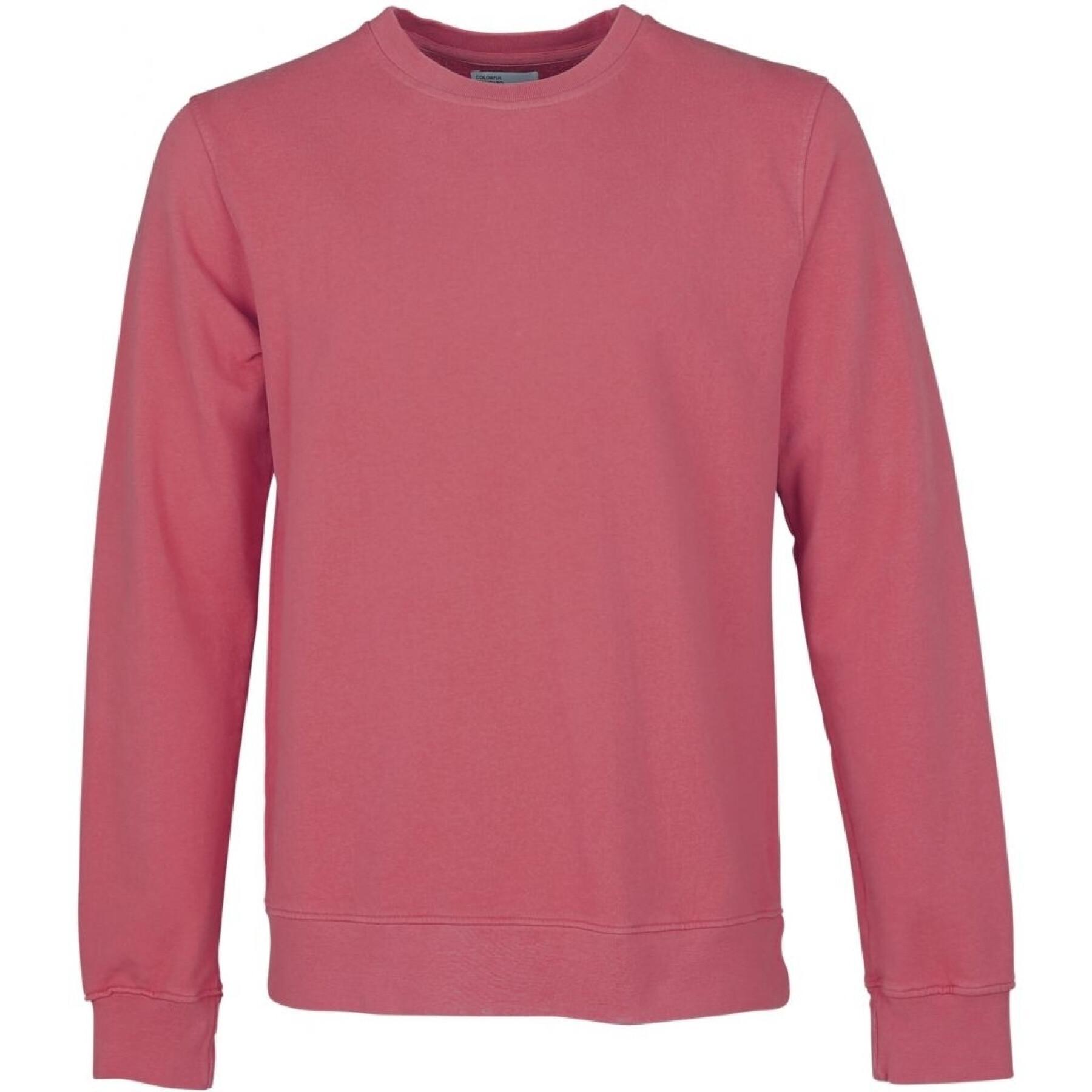 Sweatshirt mit Rundhalsausschnitt Colorful Standard Classic Organic raspberry pink