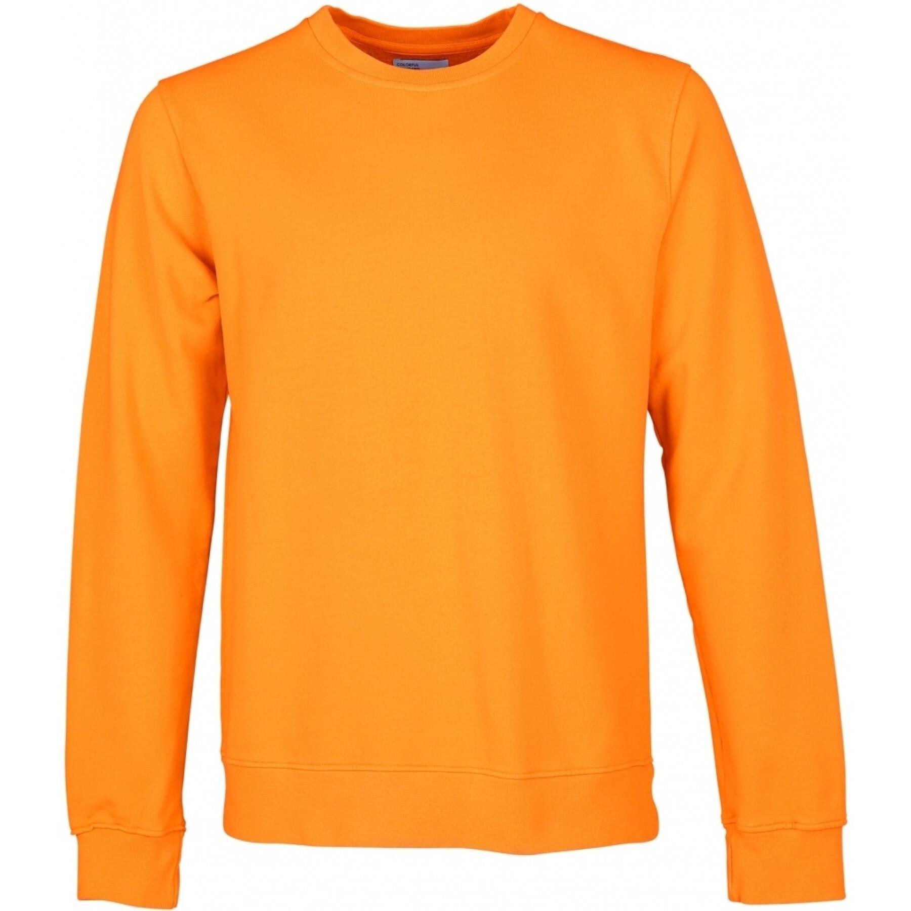 Sweatshirt mit Rundhalsausschnitt Colorful Standard Classic Organic sunny orange
