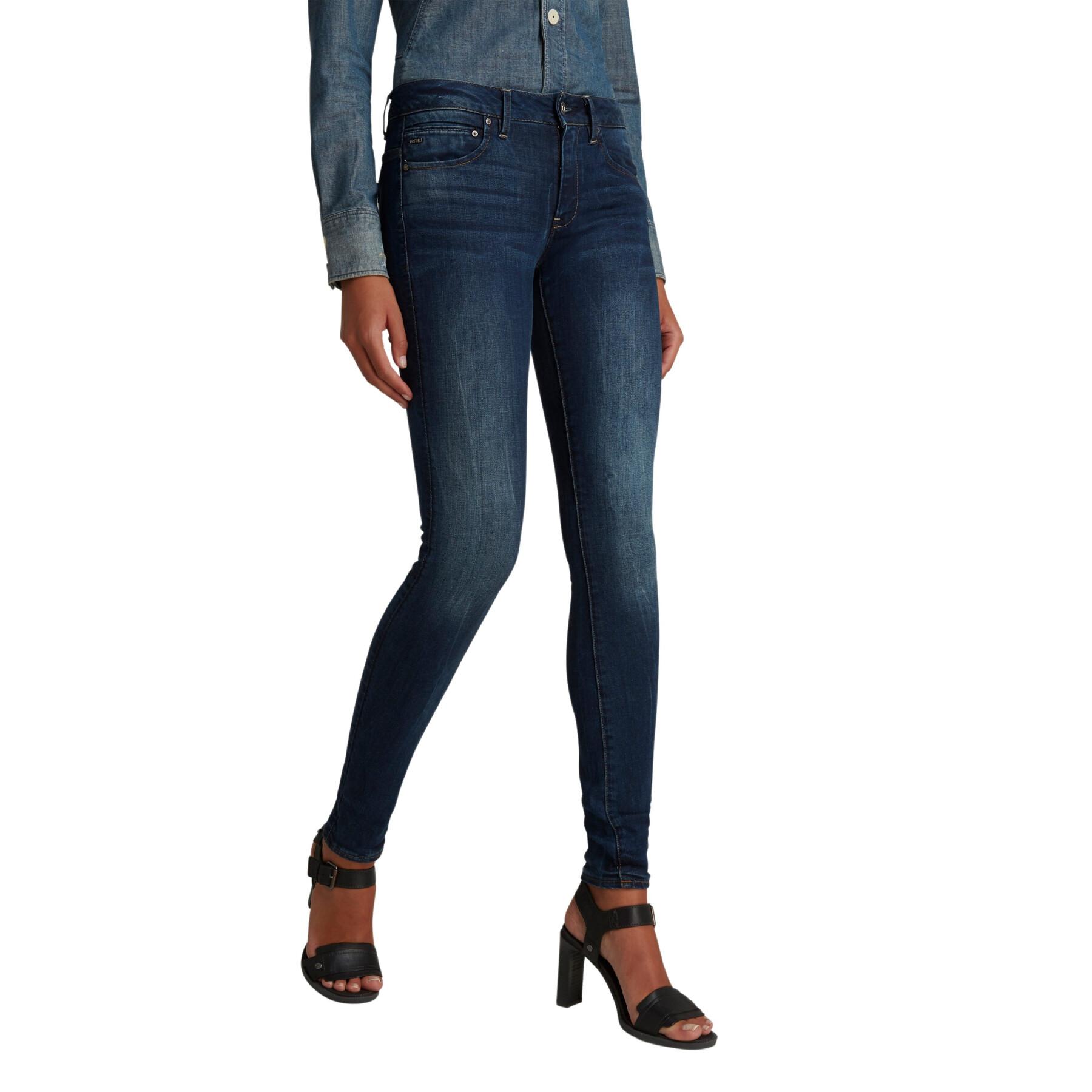 Skinny-Jeans für Damen G-Star Midge Zip