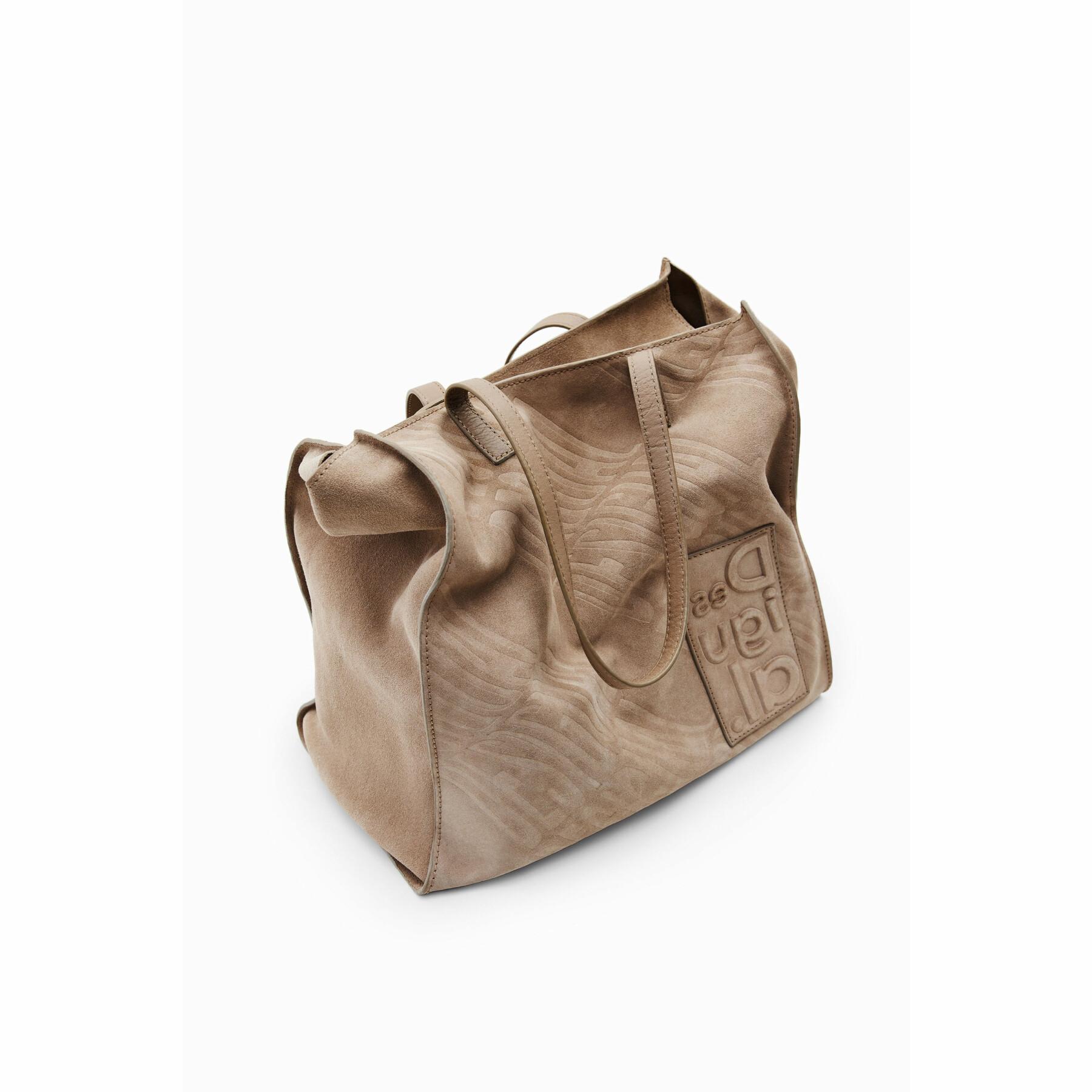Damenhandtasche Desigual Logorama Leather Merlo V