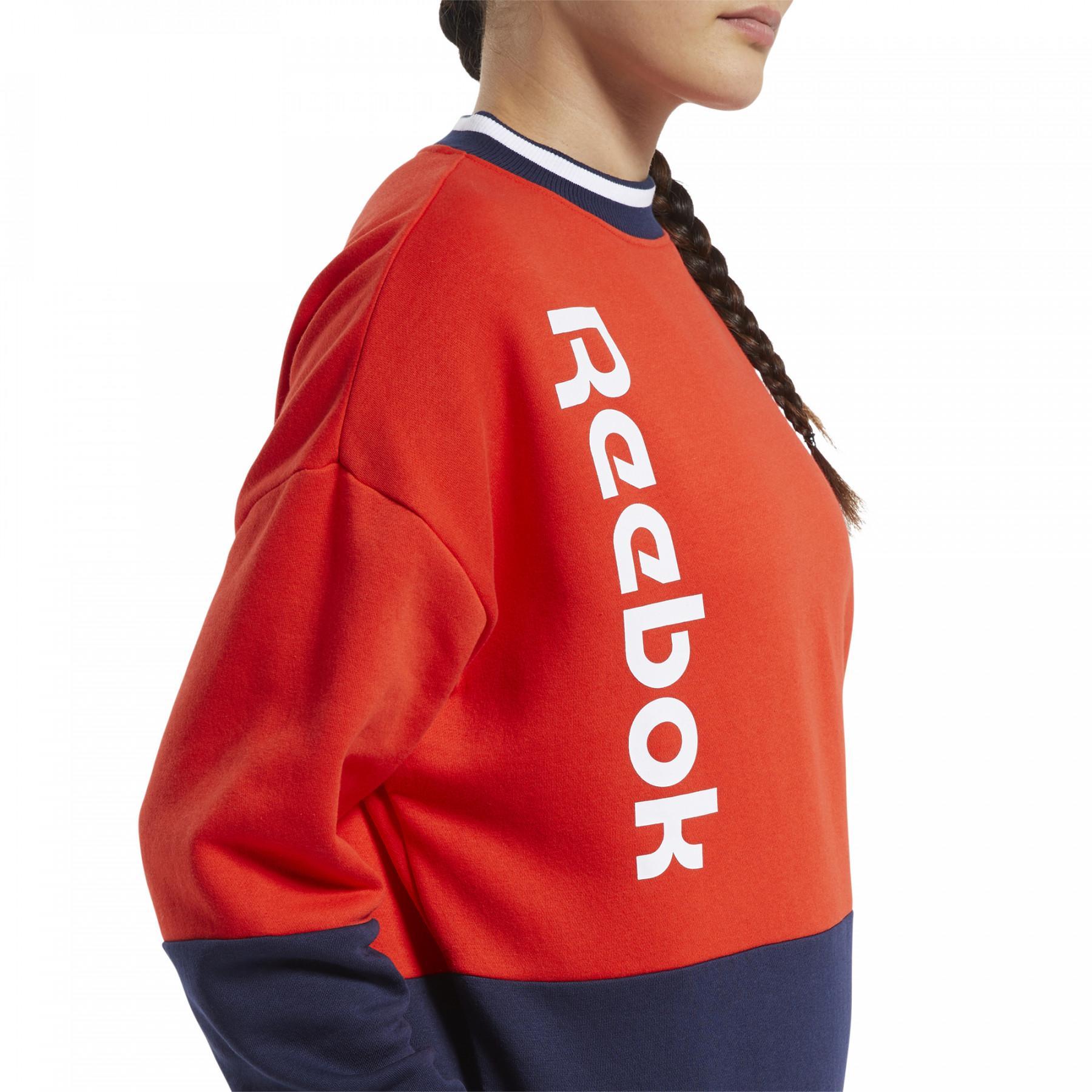 Sweatshirt Frau Reebok Training Essentials Logo