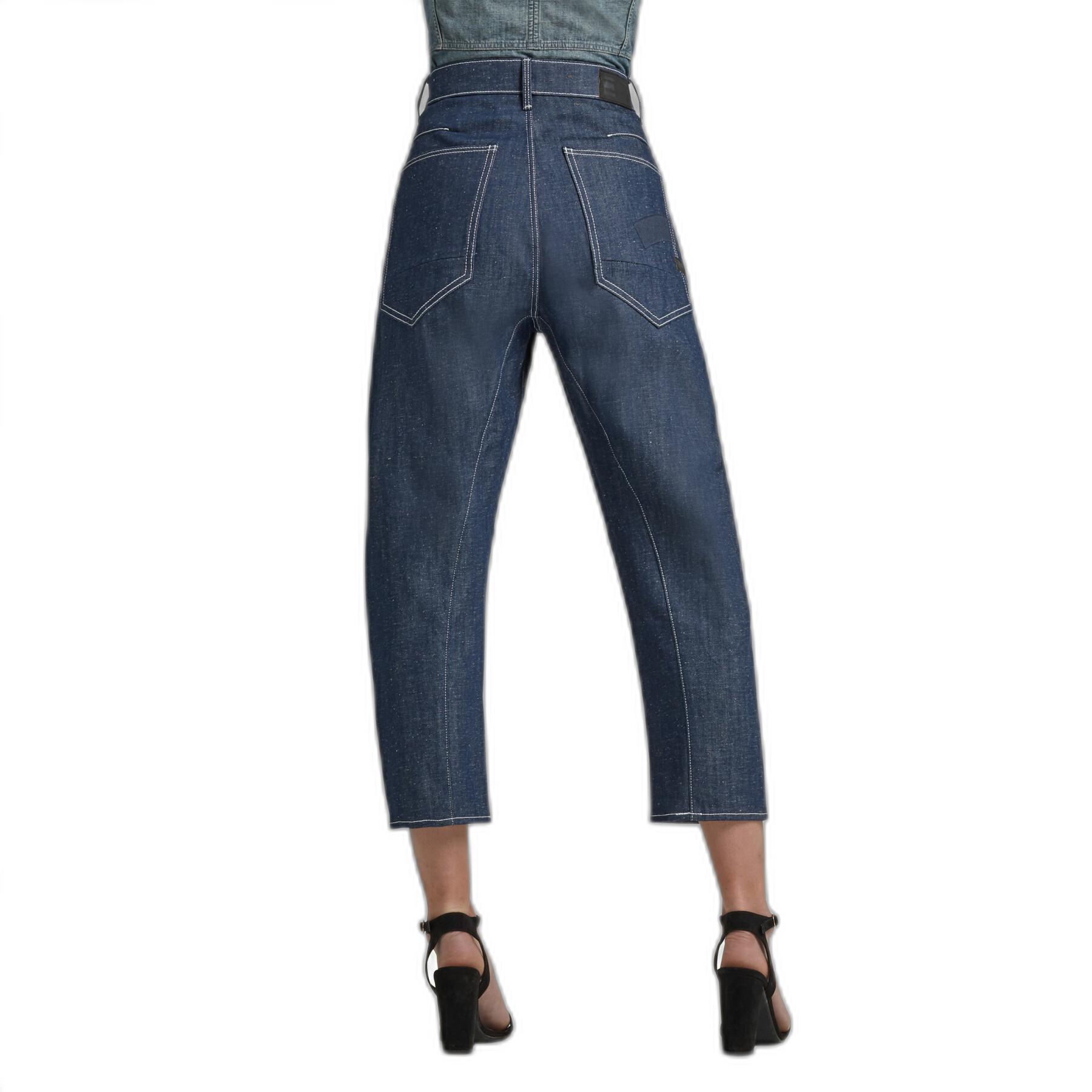 Kurze Boyfriend-Jeans für Frauen G-Star C-staq 3d C