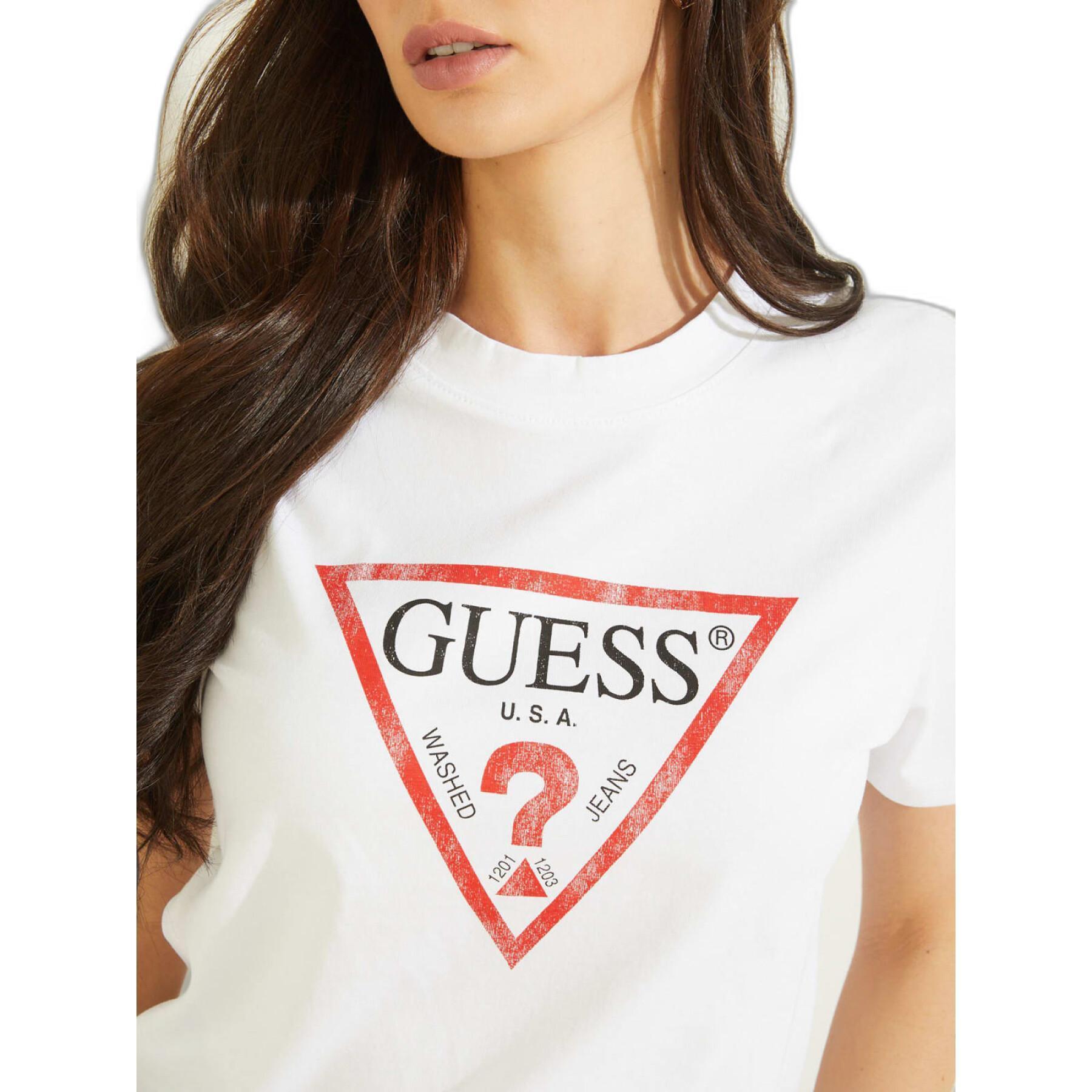 T-Shirt Frau Guess Classic Fit Logo