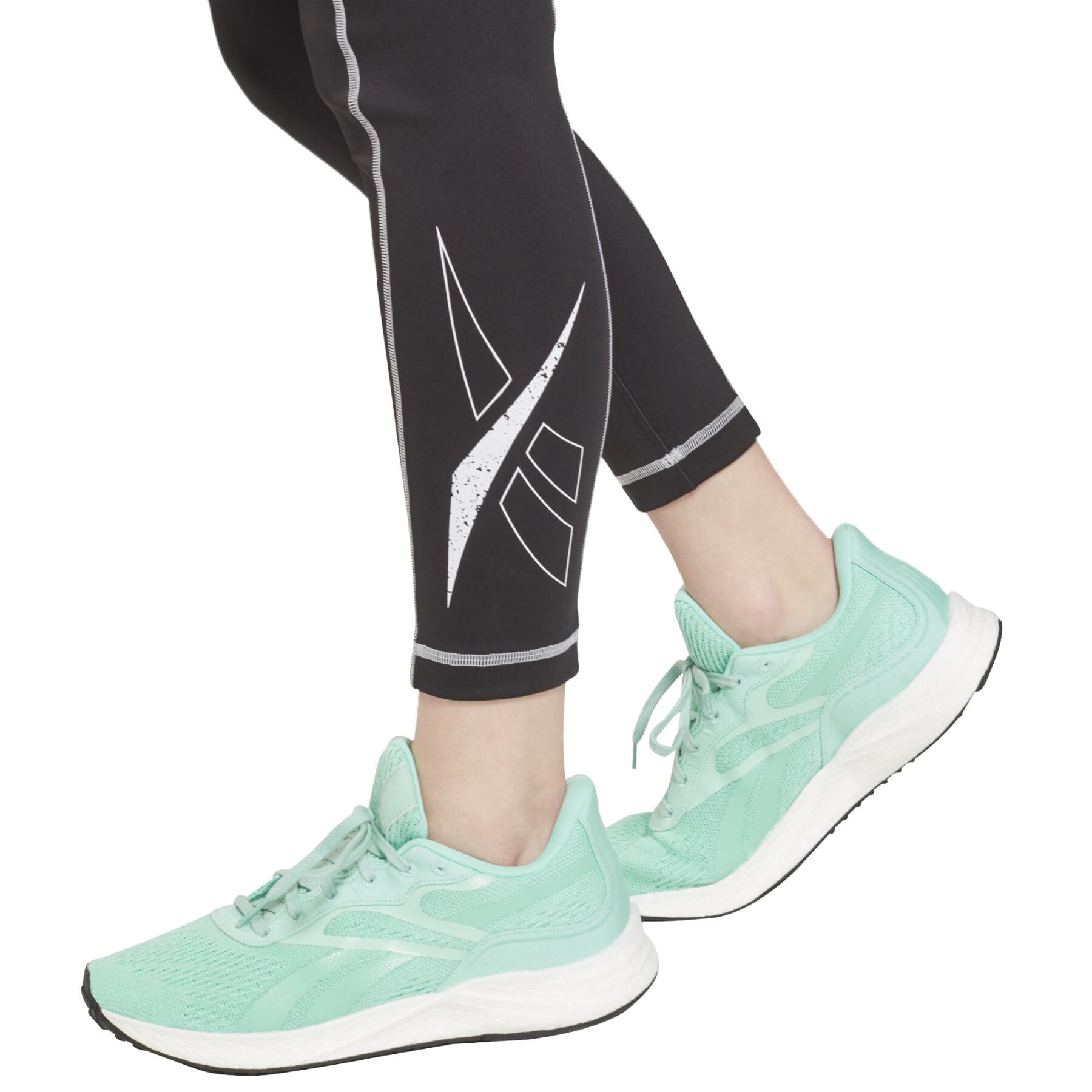 Damen-Leggings Reebok Workout Ready Big Logo