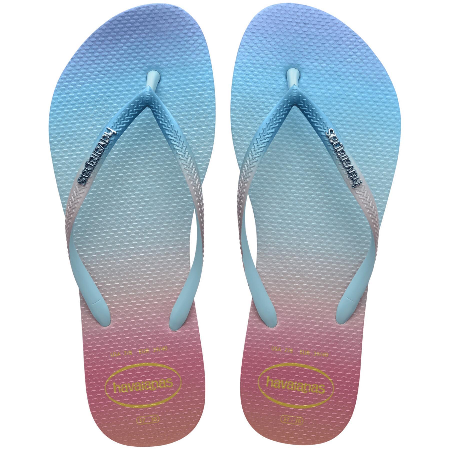 Flip-Flops für Frauen Havaianas Slim Gradient Sunset