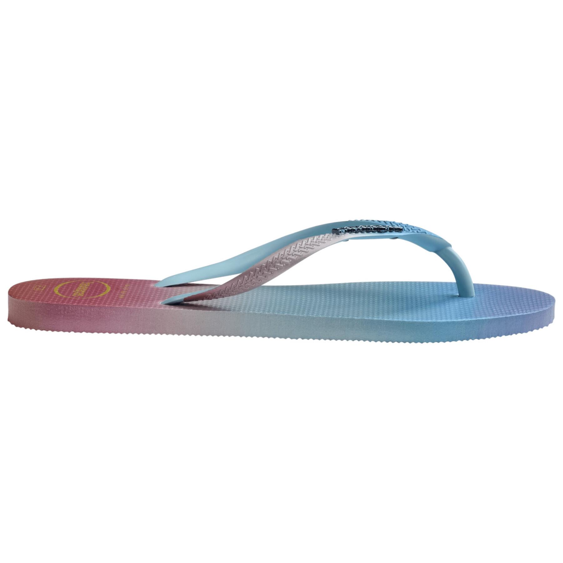Flip-Flops für Frauen Havaianas Slim Gradient Sunset