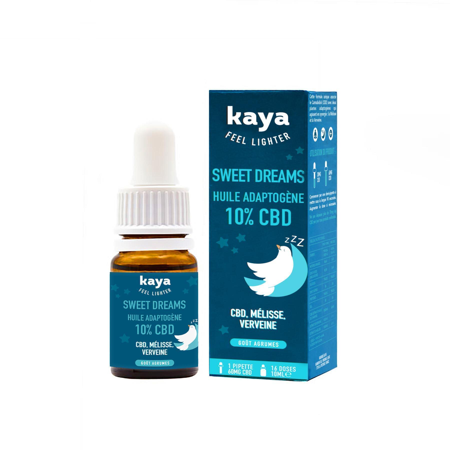 adaptogenes Öl sweet dreams 10% cbd Kaya - 10ml