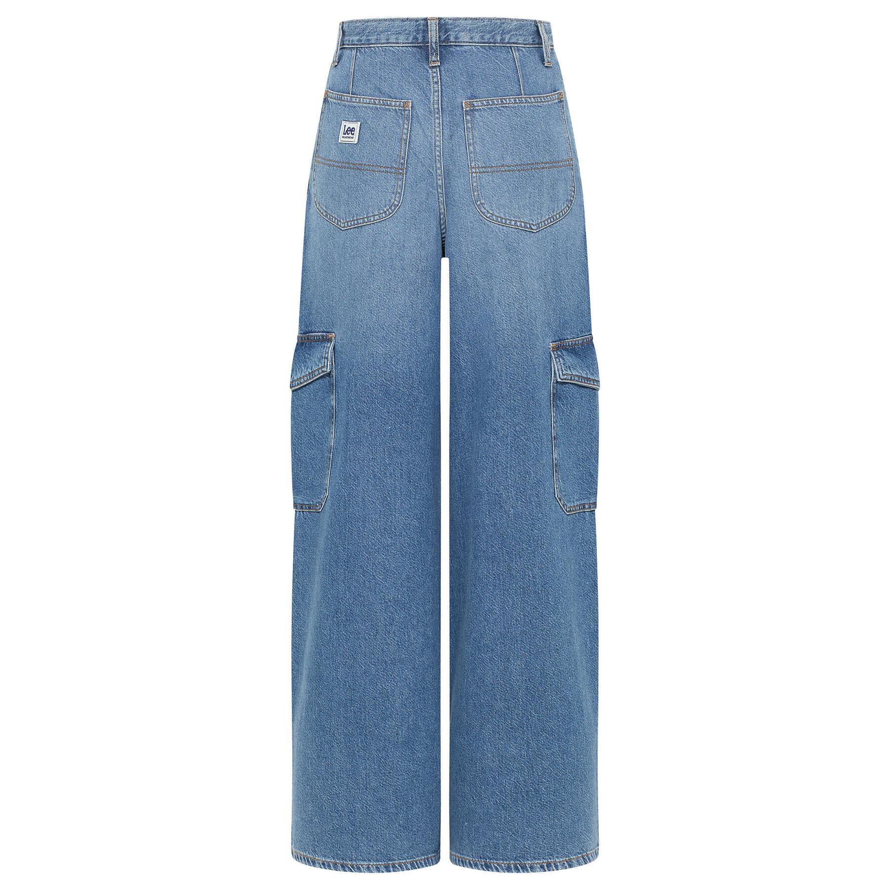 Cargo-Jeans für Frauen Lee Slouch