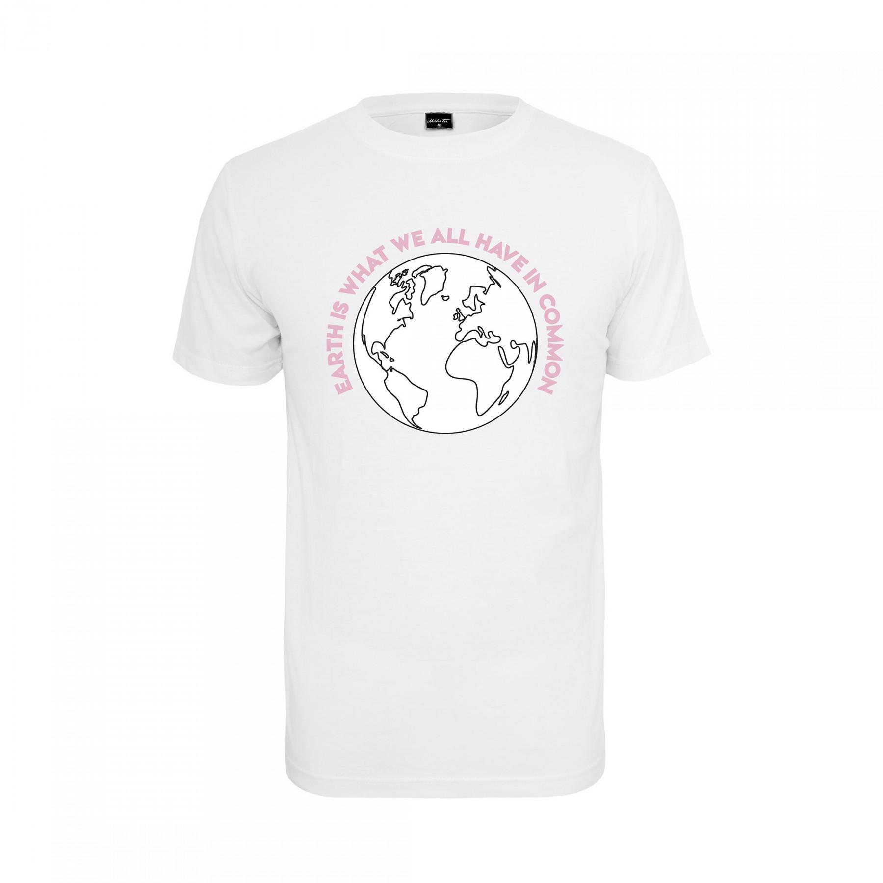 Damen-T-Shirt Mister Tee planet earth
