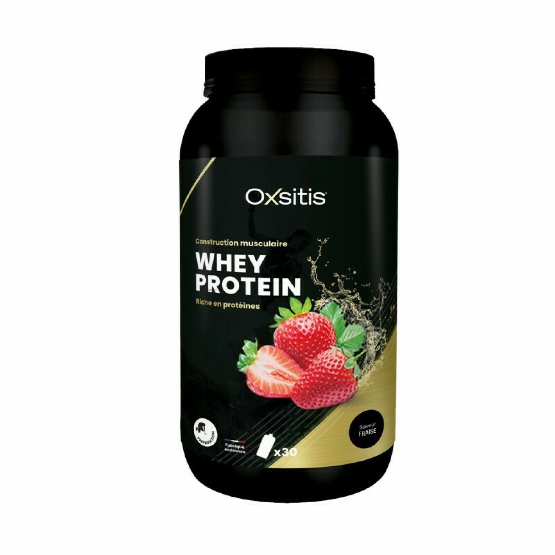 Whey Protein - Erdbeere Oxsitis 900 g