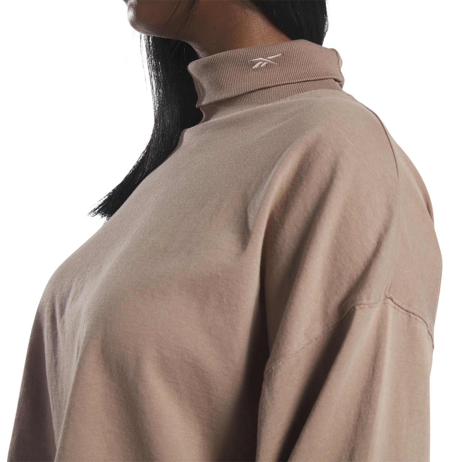 T-Shirt mit langen Ärmeln aus Baumwolle, Frau Reebok Classics GT