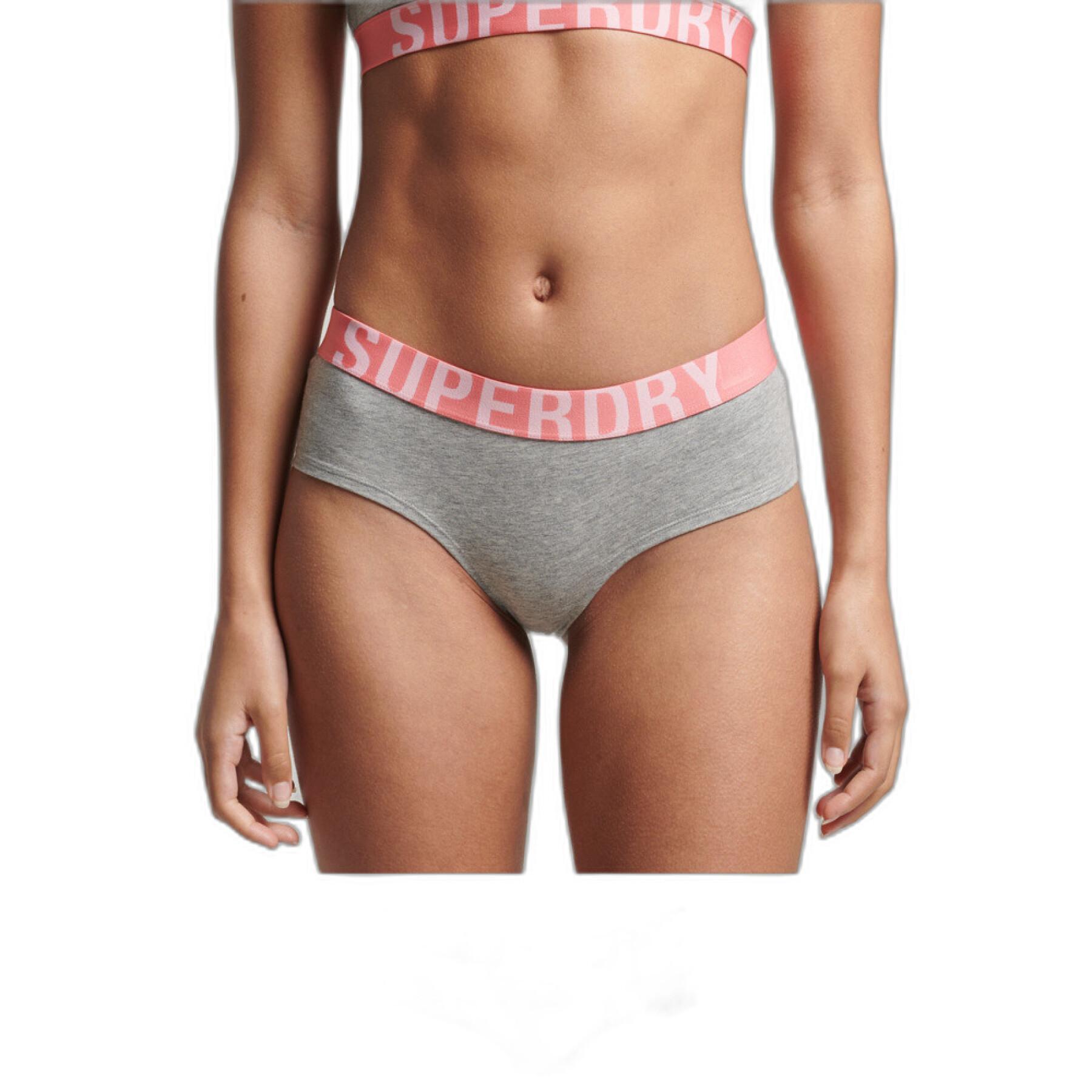 Unterwäsche mit niedriger Leibhöhe breites Logo Frau Superdry