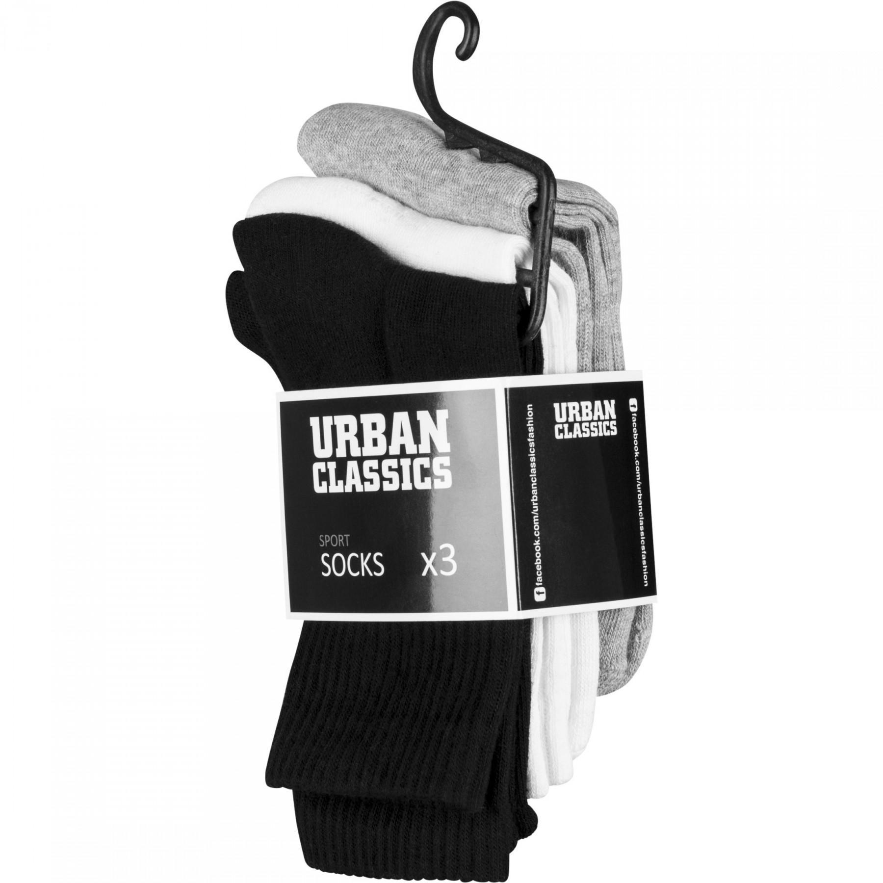 Socken urban classic sport (x3) 