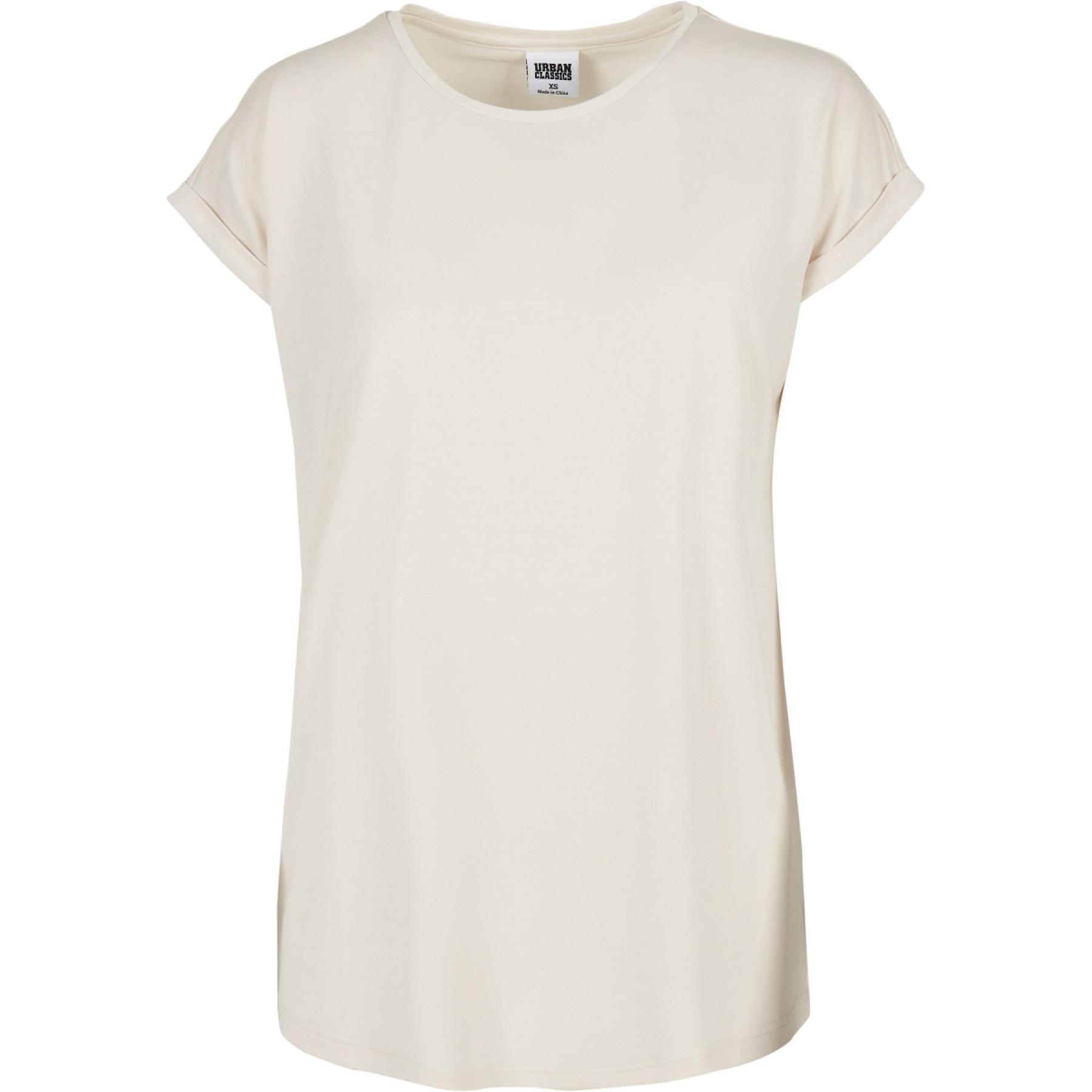 Frauen-T-Shirt Urban Classics modal extended shoulder