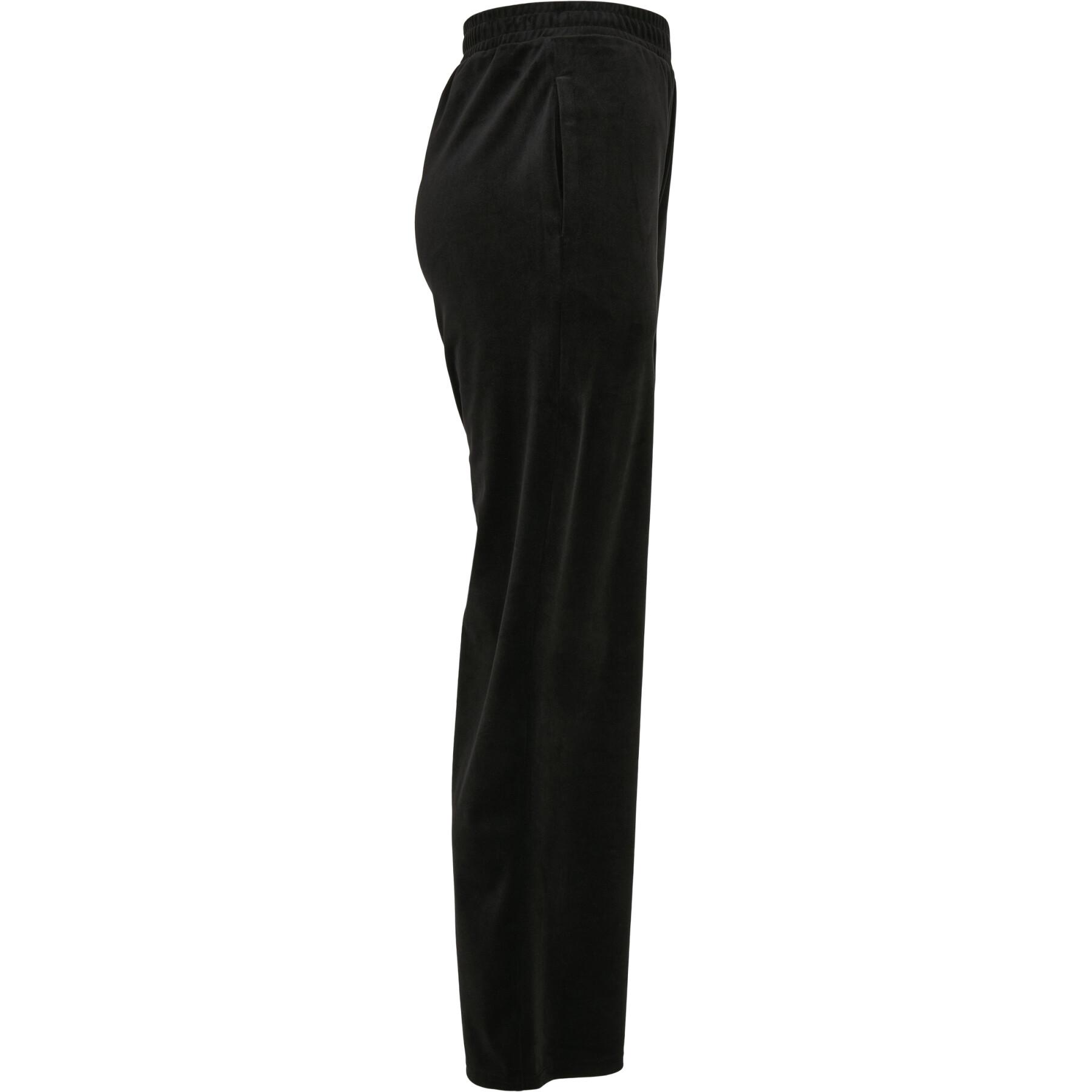 Damenhosen Urban Classics high waist straight velvet (GT)