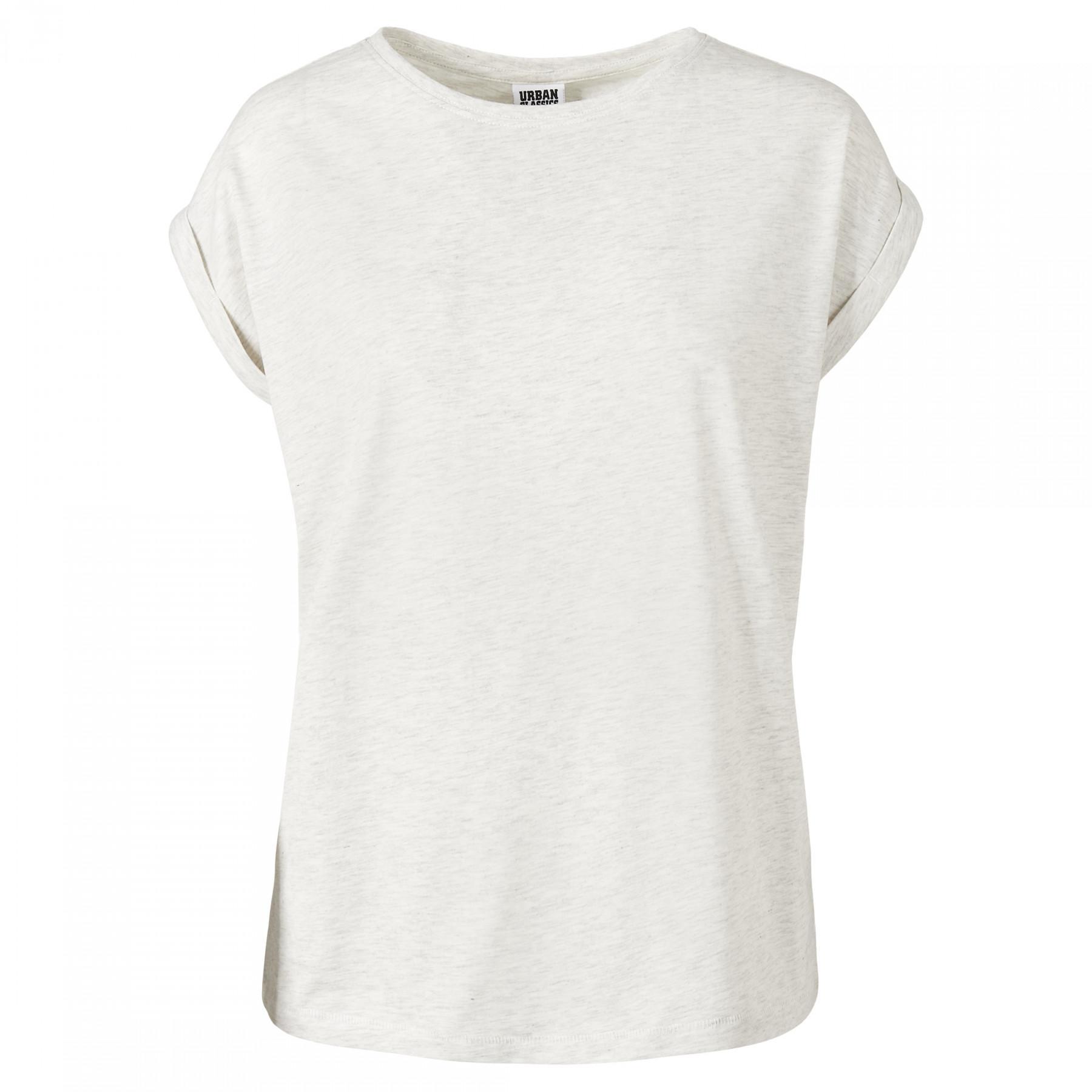 Damen-T-Shirt Urban Classics extended shoulder