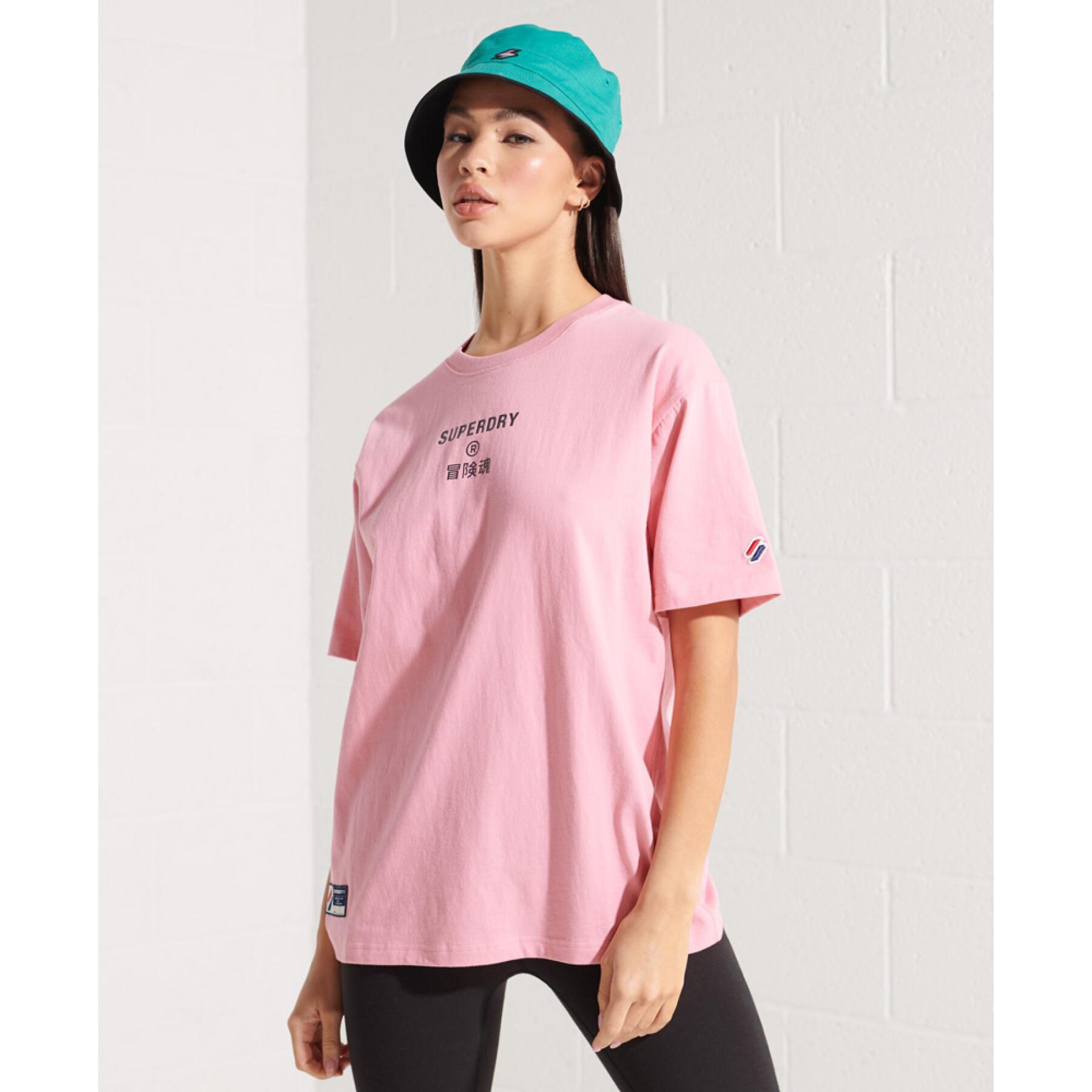 Frauen-T-Shirt Superdry Corporate Logo Brights