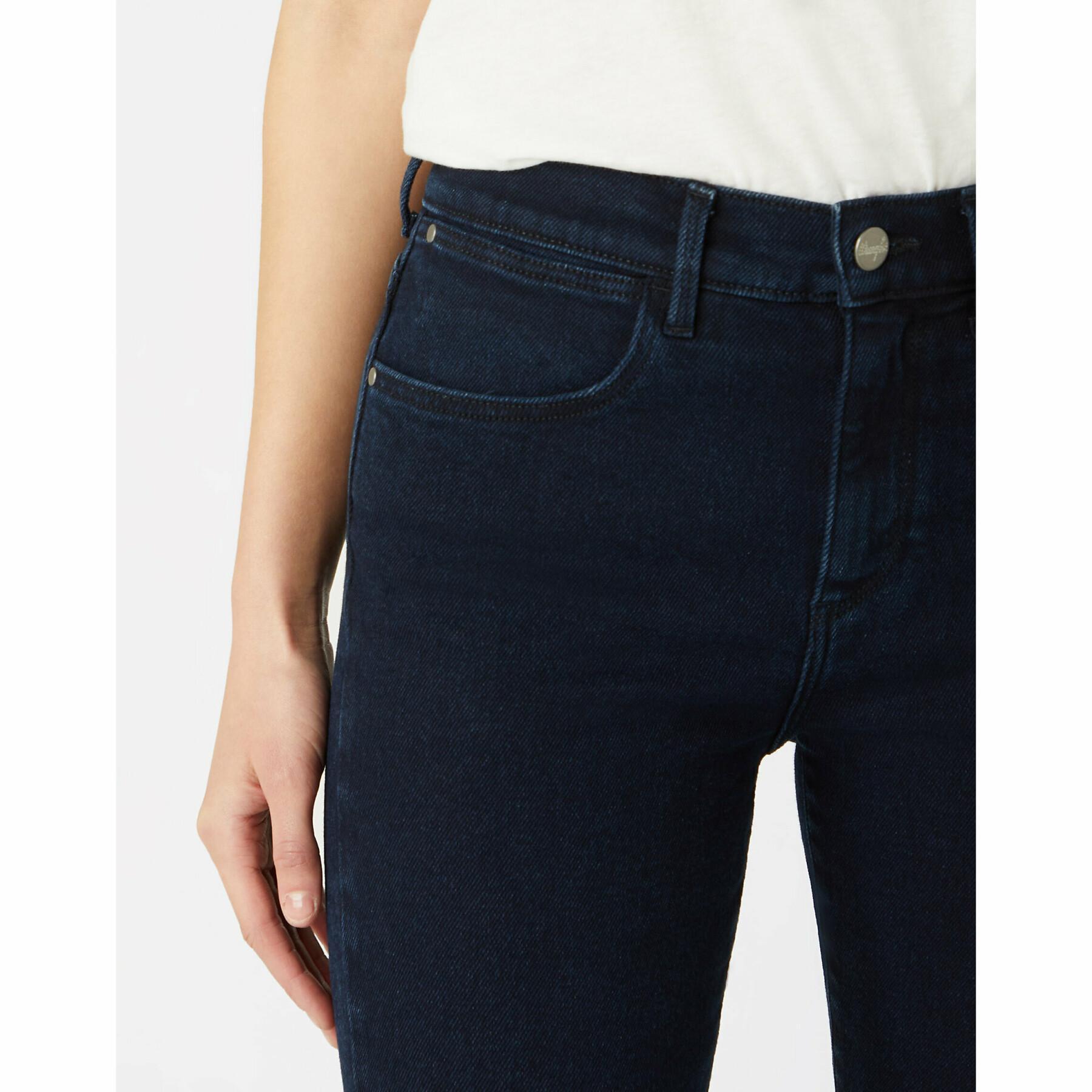 Skinny-Jeans für Frauen Wrangler in Before Dark