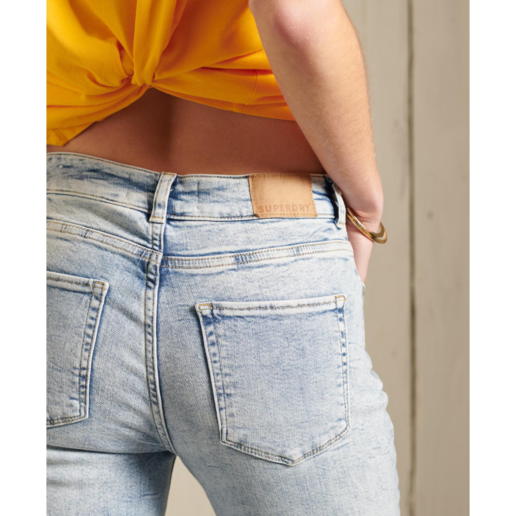 Mid-Rise Skinny Jeans für Frauen Superdry
