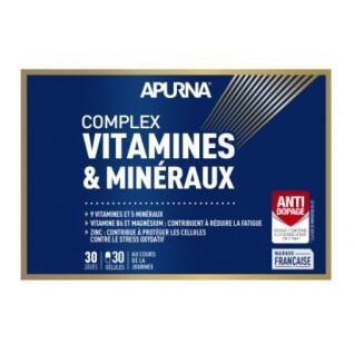 Nahrungsergänzungsmittel Etui mit 30 Gelen Apurna Complexe Vitamines/Mineraux