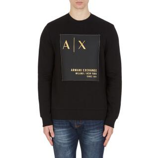 Sweatshirt Rundhalsausschnitt Armani Exchange 6KZMDB-ZJ6PZ noir