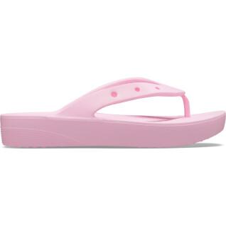 Badeschuhe für Damen Crocs Classic Platform Flip