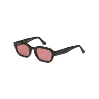 Sonnenbrille Colorful Standard 01 deep black solid/dark pink