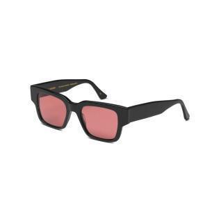 Sonnenbrille Colorful Standard 02 deep black solid/dark pink