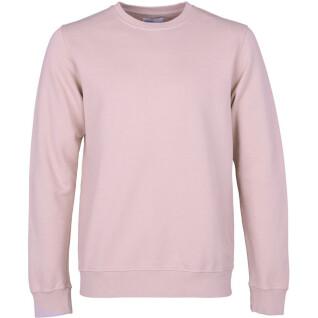 Sweatshirt mit Rundhalsausschnitt Colorful Standard Classic Organic faded pink