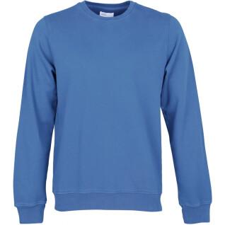 Sweatshirt mit Rundhalsausschnitt Colorful Standard Classic Organic pacific blue