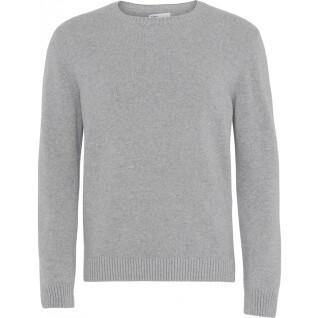 Pullover mit Rundhalsausschnitt aus Wolle Colorful Standard Classic Merino heather grey