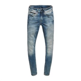 Mittellange Skinny-Jeans für Frauen G-Star 3301 Studs Mid