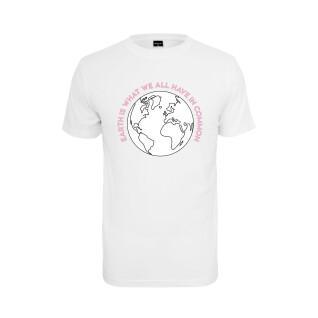 Damen-T-Shirt Mister Tee planet earth