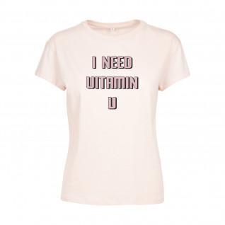 Frauen-T-Shirt Mister Tee vitamin u box