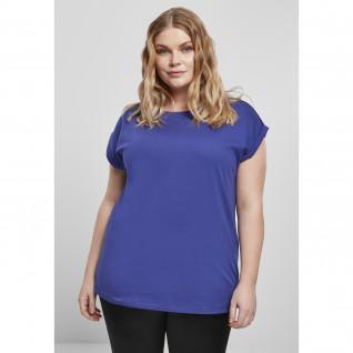 Damen-T-Shirt Urban Classics extended shoulder (grandes tailles)