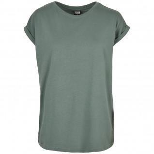 T-shirt Urban Classics Damen Extended Shoulder Tee